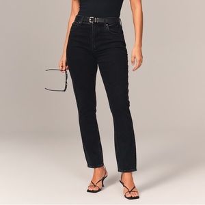 AF - Curve Love - The Skinny High Rise - Black - Size 30 W, Short